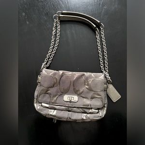 Y2K Metallic Coach Purse